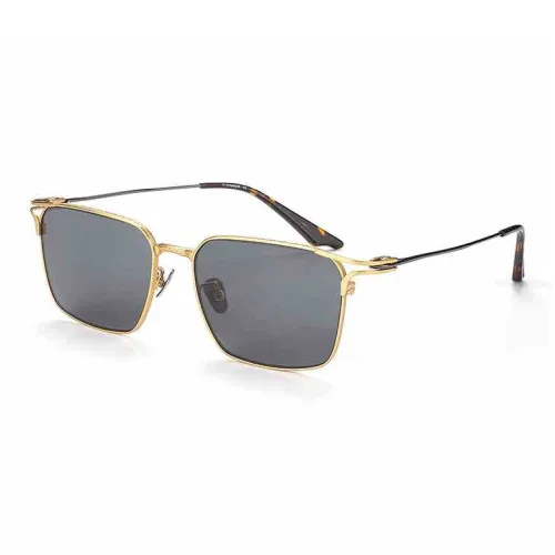 MORTON MUNCH Titanium Square Sunglasses Men's