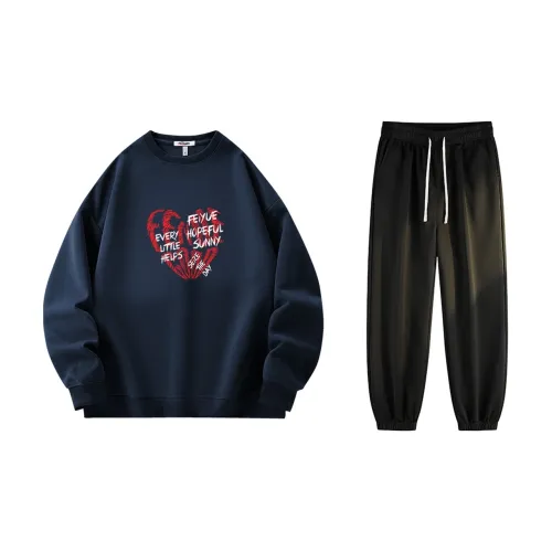 Feiyue Sweatshirt Sets Unisex