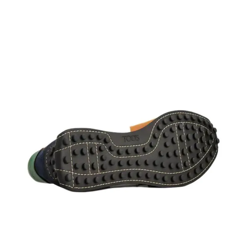 TOD'S Gommino Panelled Low Top Sneakers-4