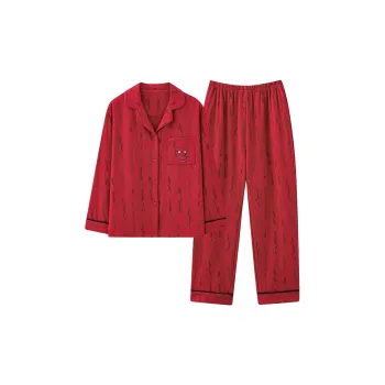 Sleeping Beauty Pajama Set Women's Red
