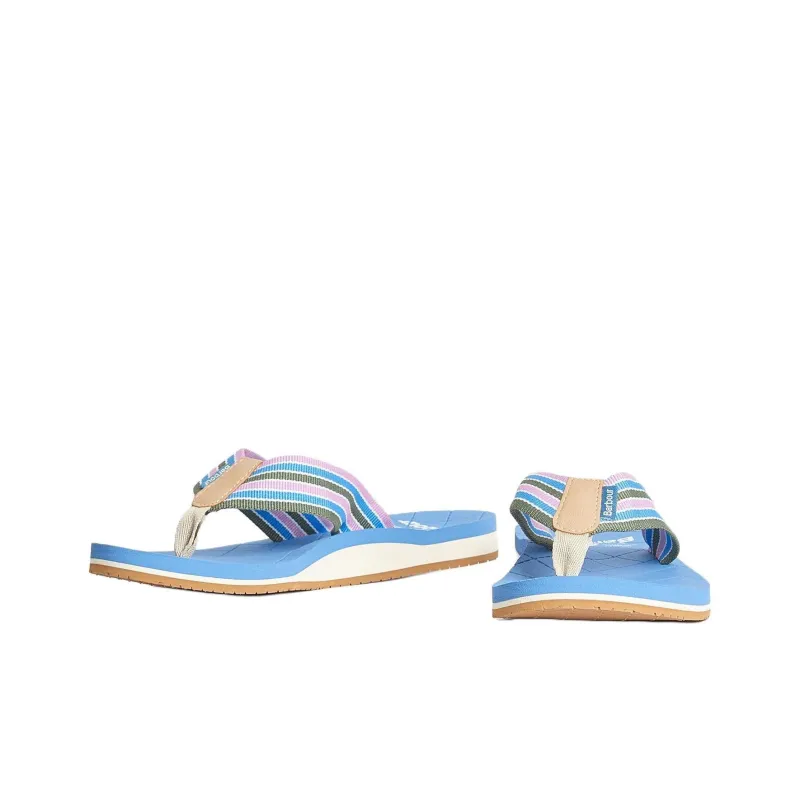 BARBOUR Flip Flops Women's Blue-3