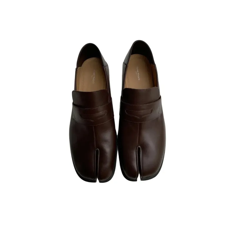 Maison Margiela Tabi Women's Casual Shoes Women's Dark Brown-3