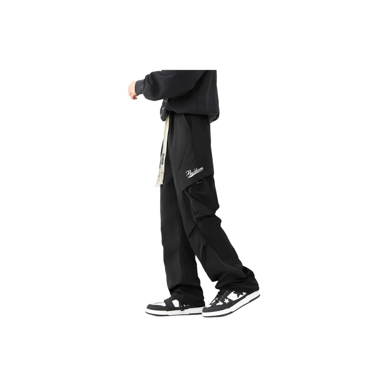David Bakken Cargo Pants Wide Leg Casual Pants Unisex-8