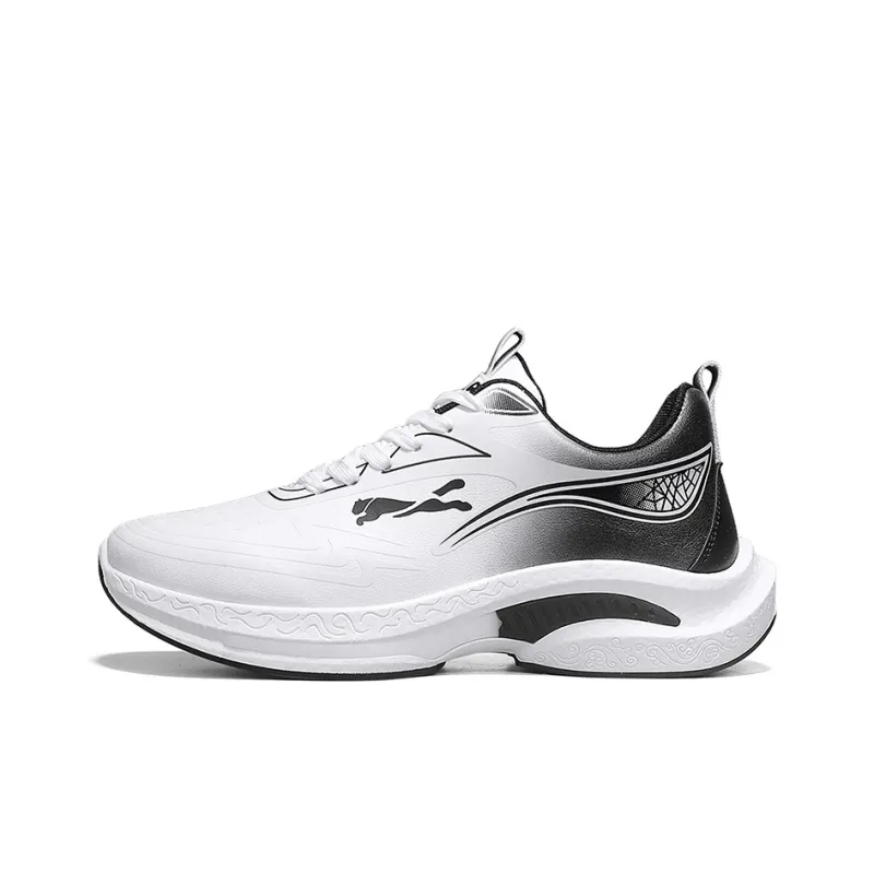 Slazenger Running Shoes Men Low Top White Black, Black, White Light Blue-0