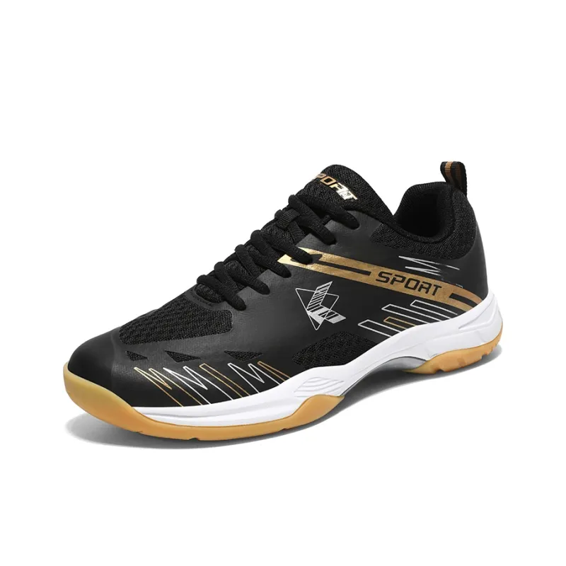QIUTEXIONG Cushioning, Slip Resistant, Abrasion Resistant, Breathable, Support, Rebound Low Top Badminton Shoes Unisex-13