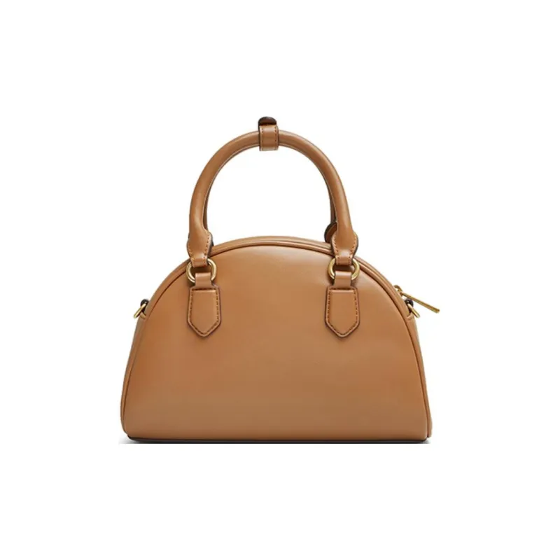 Tata Artificial Leather Shoulder Bag Regular Women's Black/Brown-8