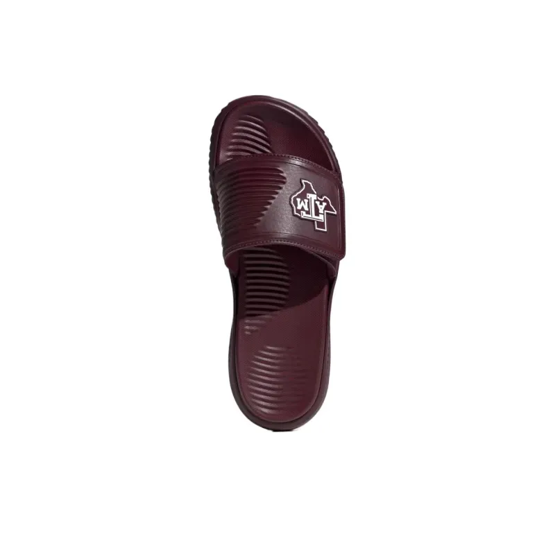 Adidas Alphabounce Slide 2.0 Team Maroon Cloud White-4