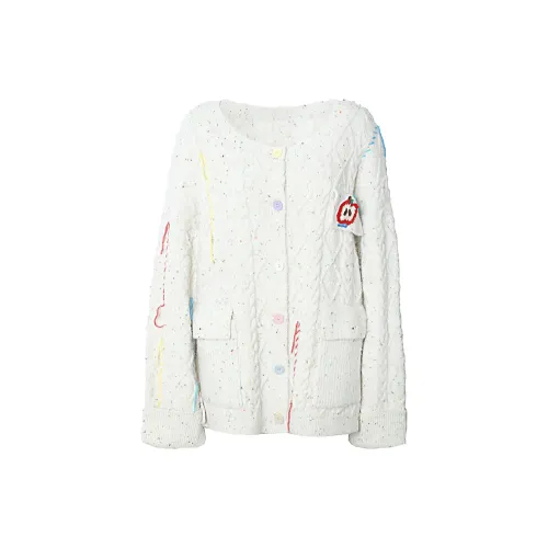 Valeria Obbaco Sweaters Unisex White