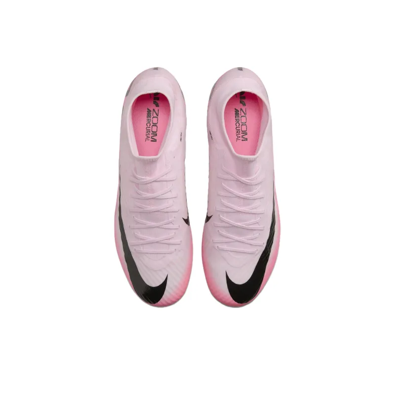 Nike Mercurial Superfly 9 HG Rubber Short Studs Soccer Shoes Men's Pink-3