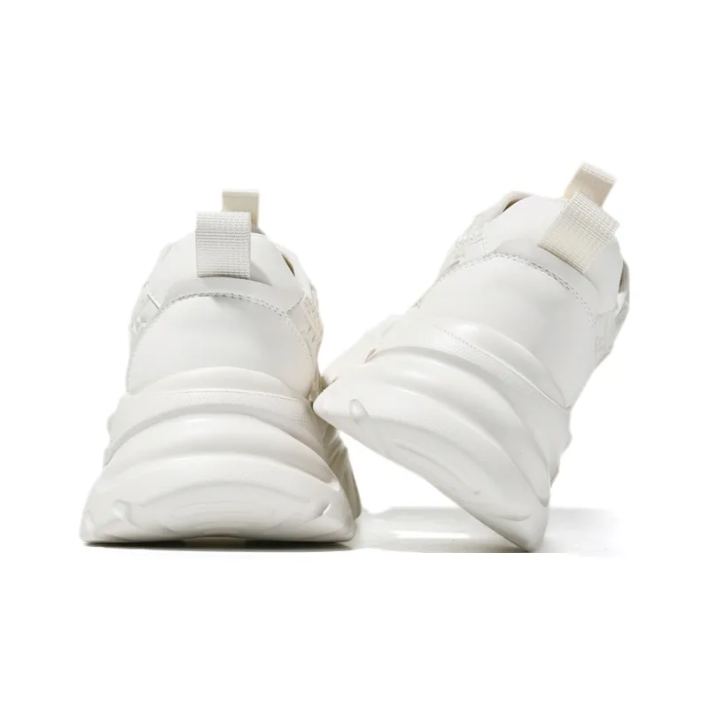AOKANG Anti-Slip Wear-Resistant Breathable Height Increasing Low-Top Chunky Sneakers Women's-19
