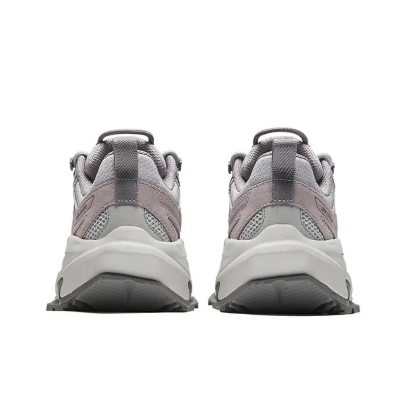 Anta Tracking Anti Slip Wear Resistant Low Top Hiking Shoes Women's Gray-4
