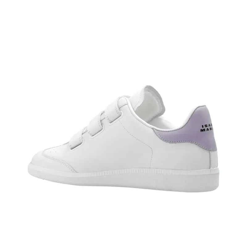 ISABEL MARANT Beth Low-Top Skateboard Shoes Women's White-3