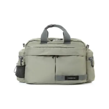 SAMSONITE Polyester Handbag Shoulder Bag Crossbody Bag Unisex Khaki