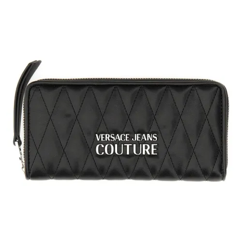VERSACE JEANS COUTURE Polyurethane Wallet Women's Black