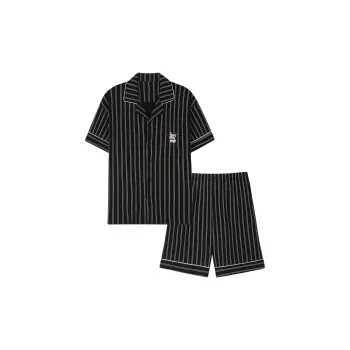 MIIOW Cool One Summer Series Pajama Set Men's Black