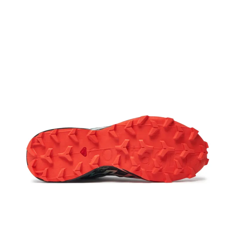 SALOMON Speedcross 6 Gore Tex North Atlantic Black Cherry Tomato-4