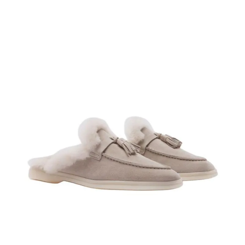 SCAROSSO Lucrezia Suede Mules Women's-2