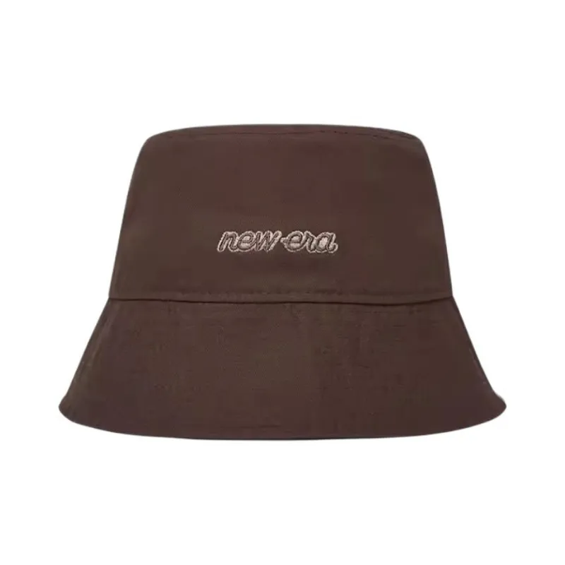 New Era Cotton Bucket Hats Unisex Black Walnut-1