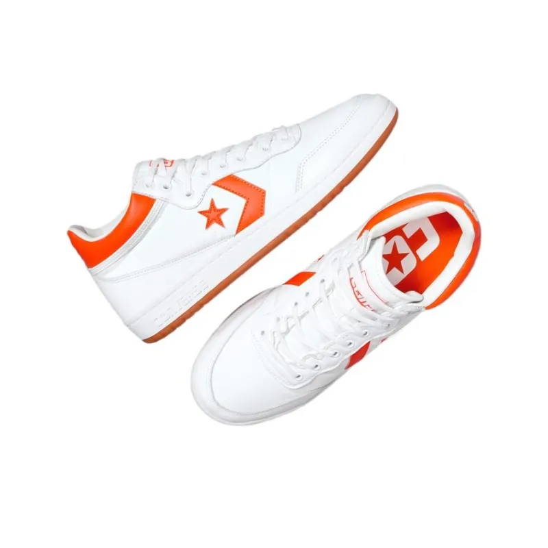 Converse Fastbreak Pro Leather Mid 'White Orange Gum'-3