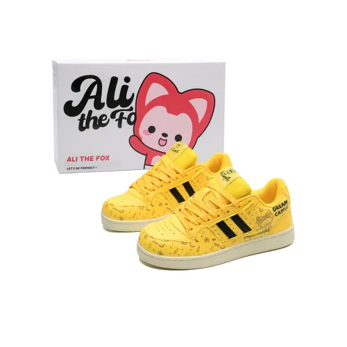 ALI THE FOX Skateboard Shoes Unisex Low-Top