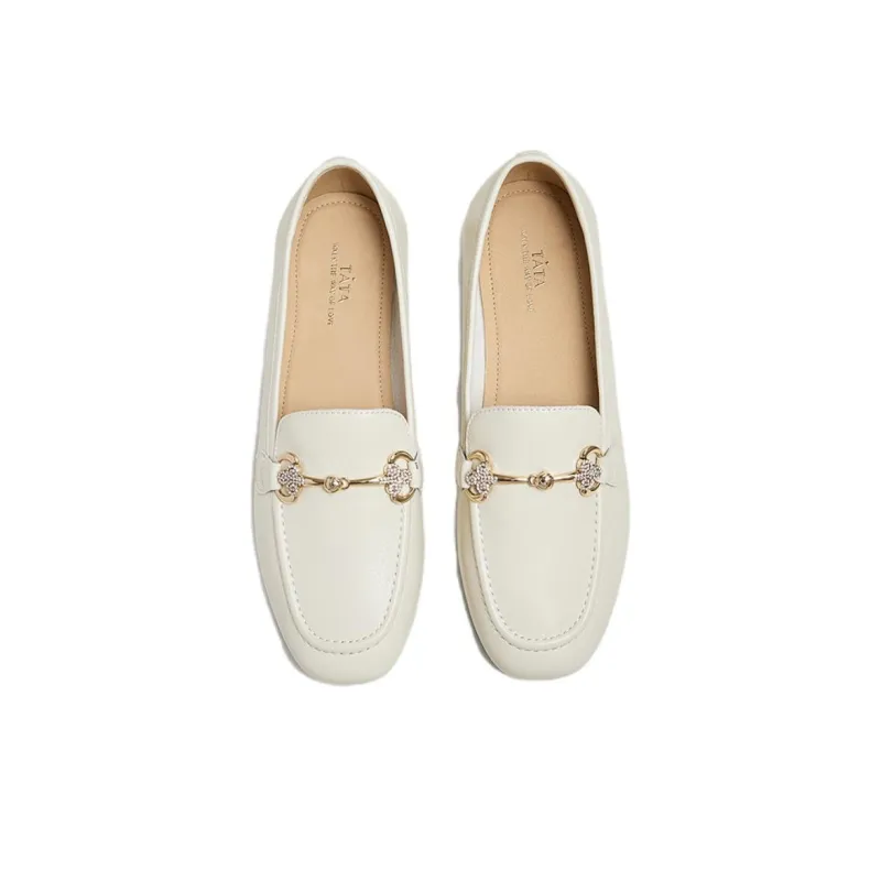TATA Loafers Women's Black/Ecru-8