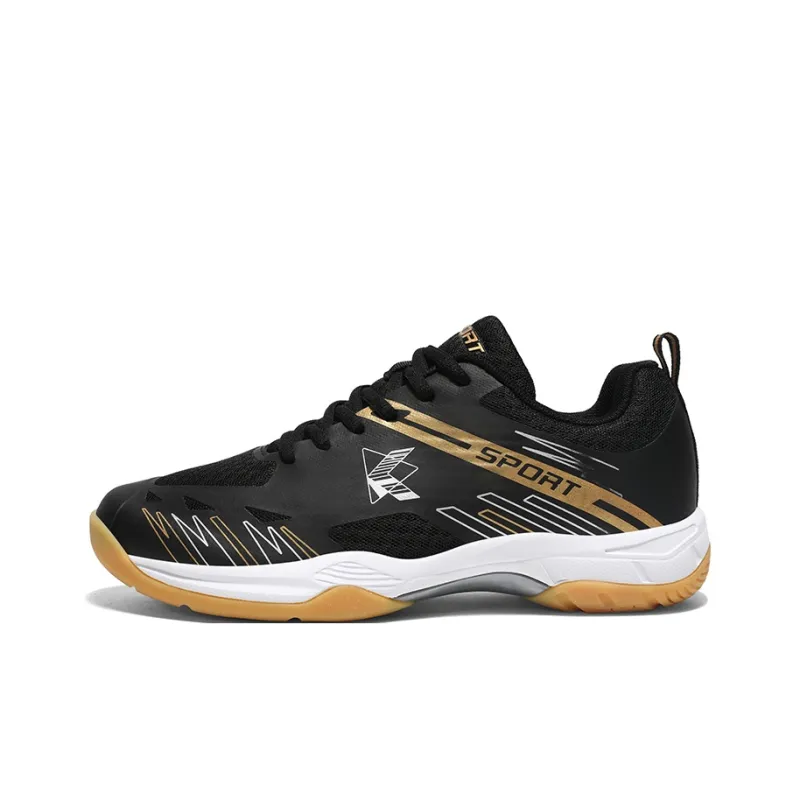 QIUTEXIONG Cushioning, Slip Resistant, Abrasion Resistant, Breathable, Support, Rebound Low Top Badminton Shoes Unisex-12