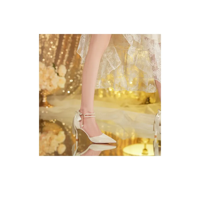 HKCP Slim Heel High Heels 8.5 Cm Women's-6