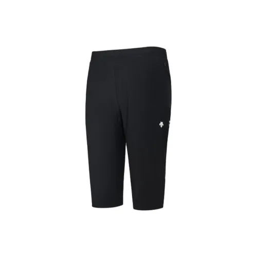 DESCENTE TOUGH Series Sports Shorts Men Black