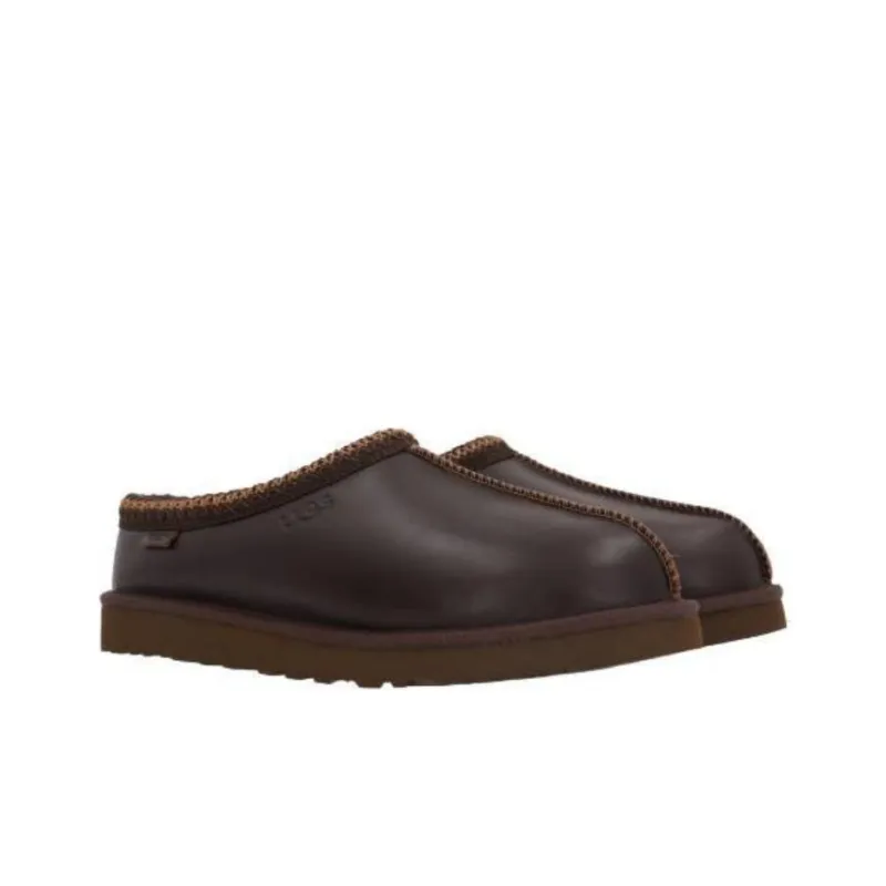 UGG Tasman Lthr Regen Slipper Ironwood-3