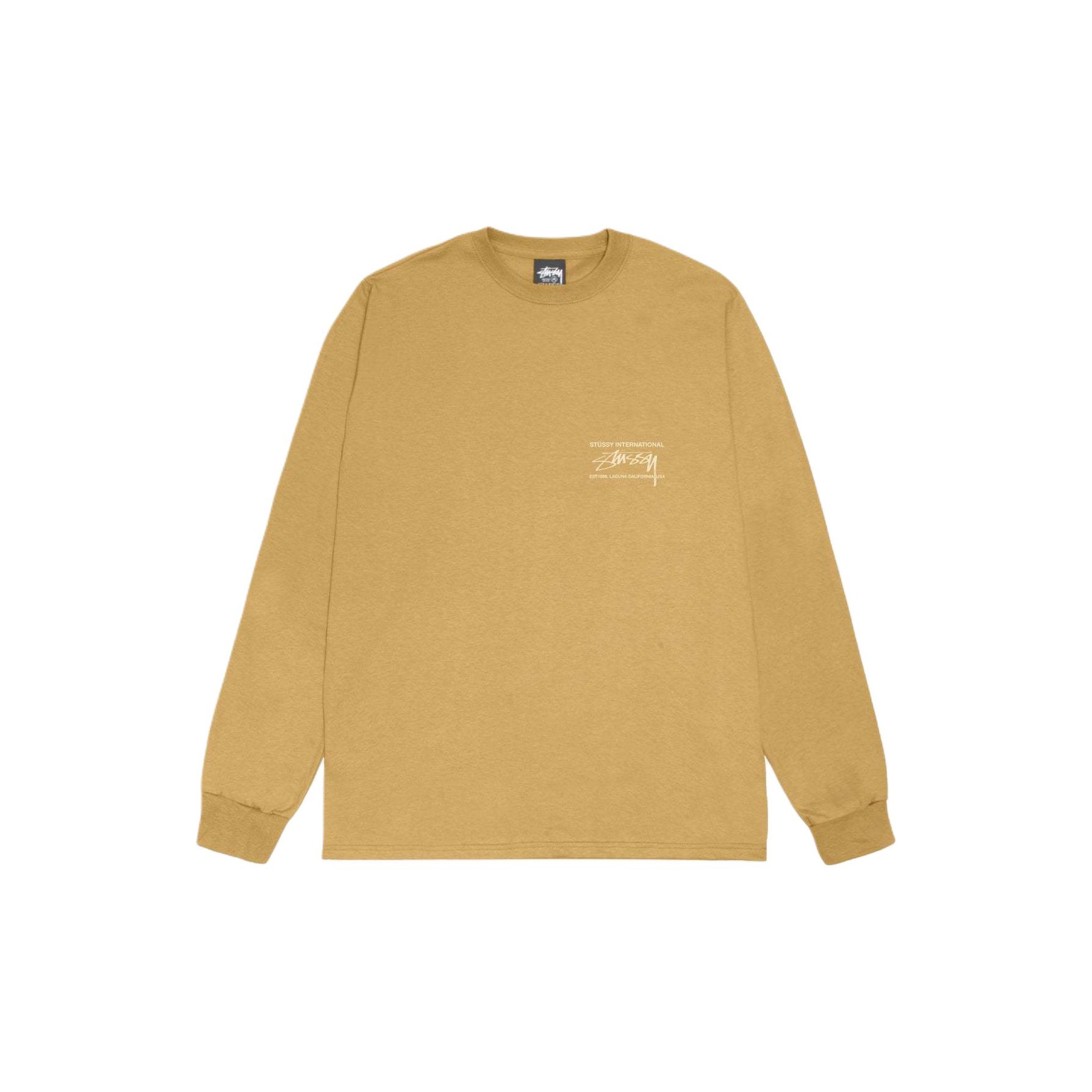 Stussy Smooth International L/S Tee White XXL - POIZON