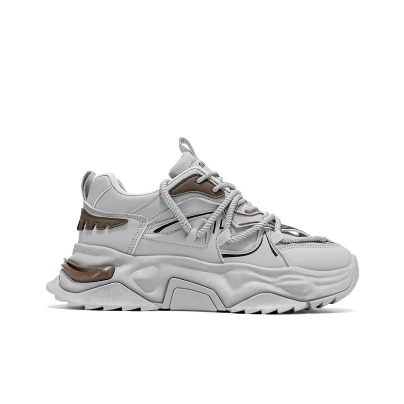 PNKE Anti Slip And Wear Resistant Height Increasing Low Top Casual Shoes Men-20