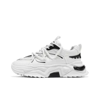 PNKE Anti Slip And Wear Resistant Height Increasing Low Top Casual Shoes Men