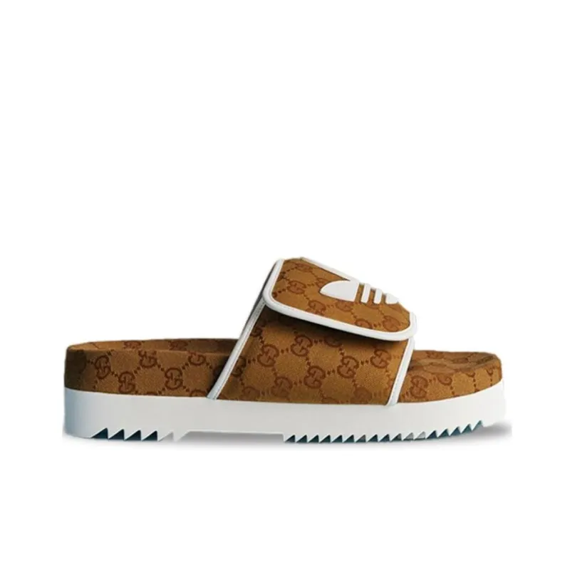 Adidas X Gucci Monogram Slide Mesa-1