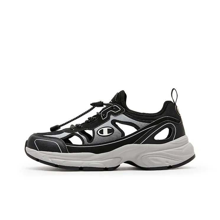 Champion Clogs Men's Black White-0