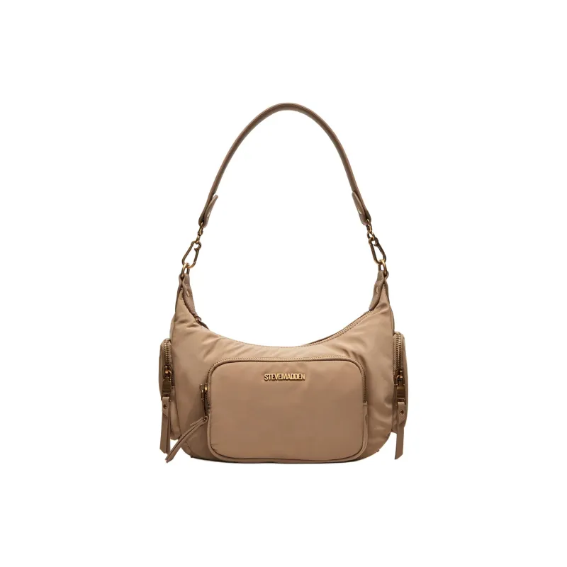 STEVE MADDEN Synthetic Material Handbag Shoulder Bag Women's Tan-0
