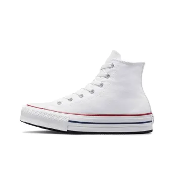 Converse All Star Anti Slip Wear Resistant High Top Canvas Shoes White Teenagers