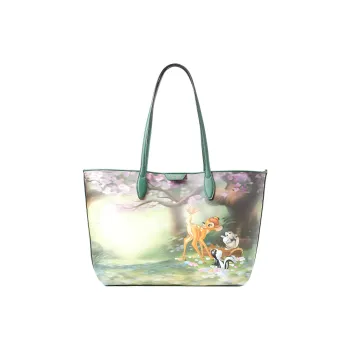 Kate Spade Disney Collaboration Canvas With Artificial Leather Tote Bag Shopping Bag Shoulder Bag Women's Multicolor