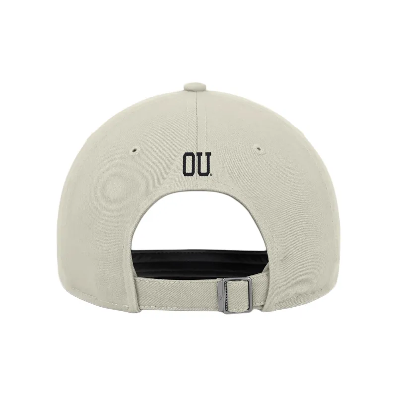 Nike Oklahoma Sooners Legacy Club Swoosh Men's Nike Dri-FIT College Adjustable Hat-1