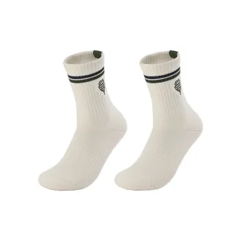 YONEX Natural And Environmentally Friendly Series Mid-Calf Socks Men's Combo Set Ecru