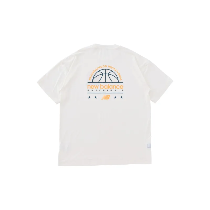 New Balance Neighborhood Invitational T Shirt Men's White-1