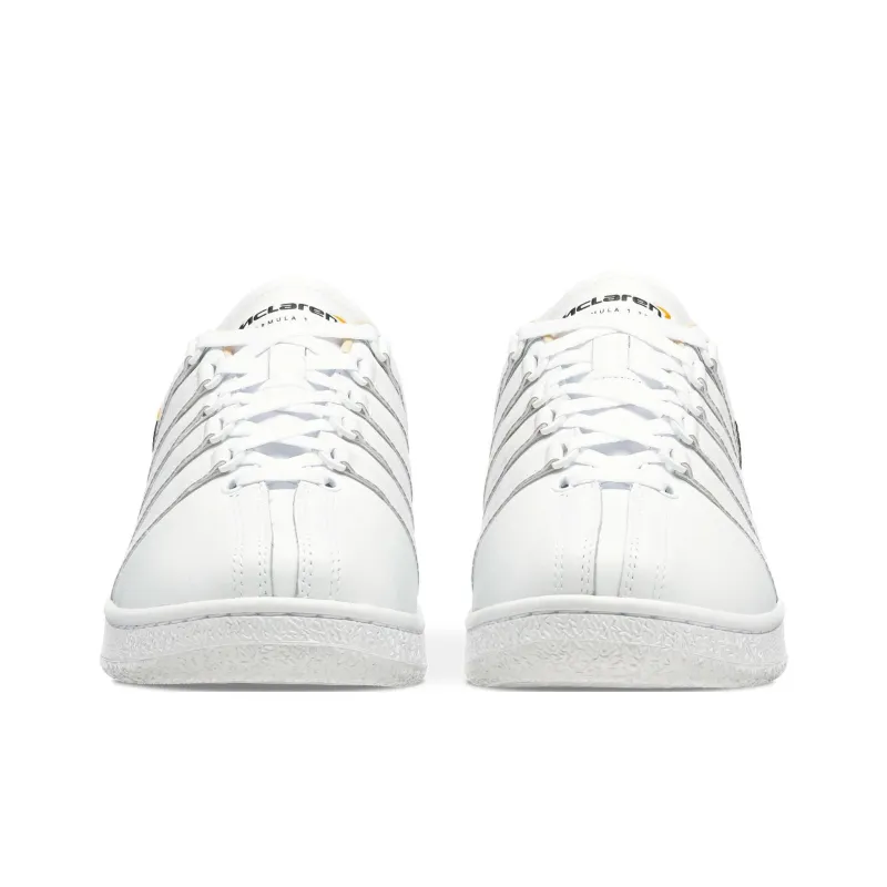 KSWISS CLASSICVNXMCLAREN Anti Slip Wear Resistant Low Top Skateboard Shoes Women's White-4