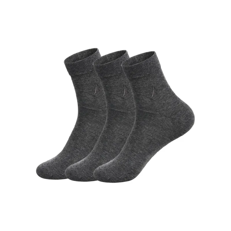 NAUTICA UNDERWEAR Mid Calf Socks Men's 3 Pack-5
