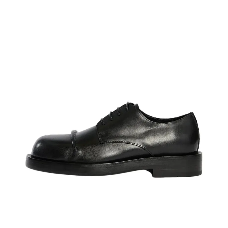 Ann Demeulemeester Dex Pintuck Dress Shoes Men's Black-0