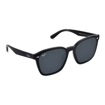 RayBan Injection Molded Rectangular Sunglasses Unisex Black