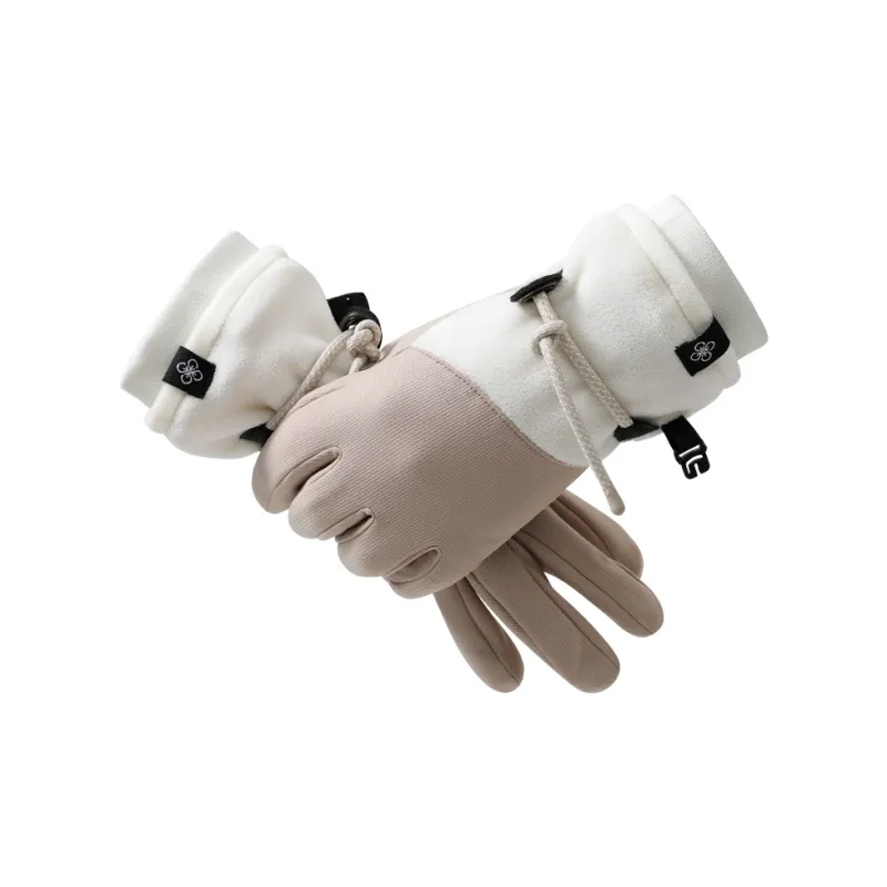 NANJIREN Thickened Warm Gloves Women's-6