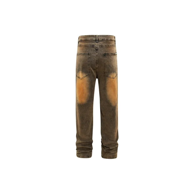 HELIPORT Jeans Unisex Rusty Red-1