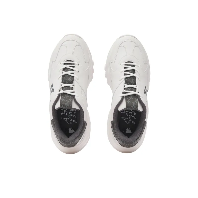 MLB Big Ball Chunky Chunky Sneakers Unisex Low Top White-3
