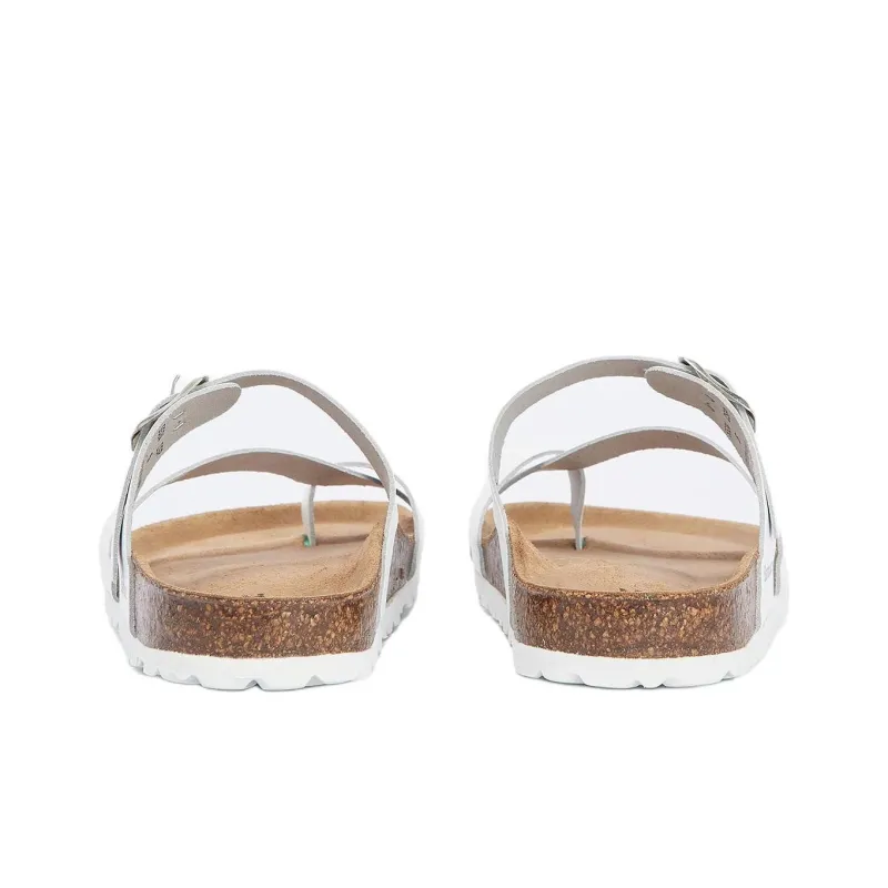 BARBOUR Flip Flops Women's White-4