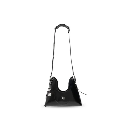 Misbhv Logo-appliqué Leather Shoulder Bag