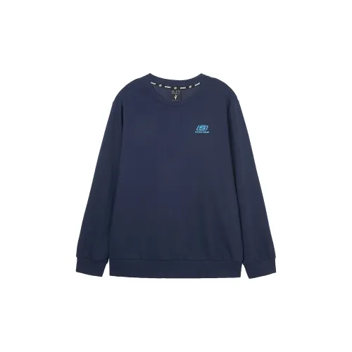 Skechers Sweatshirts Unisex Marine Blue